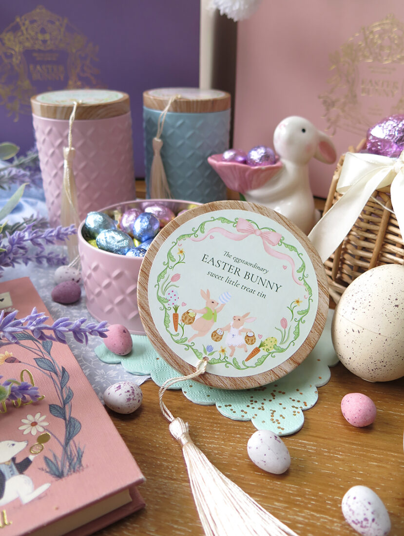 Sadter Rabbit Tin Easter Bunny Treat Tin – Paperknots
